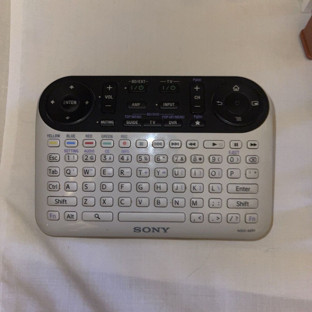 Sony NSG-MR1 Keyboard/Remote Control for Google TV Tested